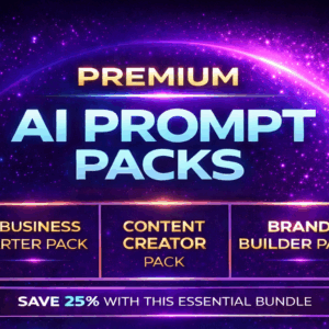 Premium AI Prompt Packs
